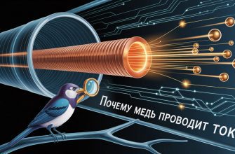 Почему медь проводит ток